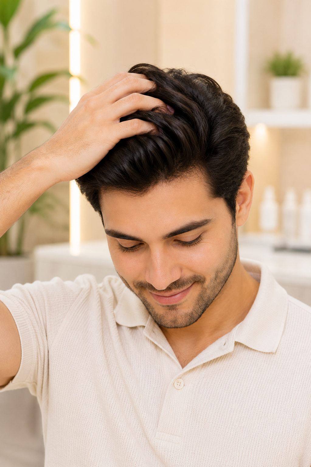 PRP hair restoration treatment at Glam Aesthetics Hyderabad