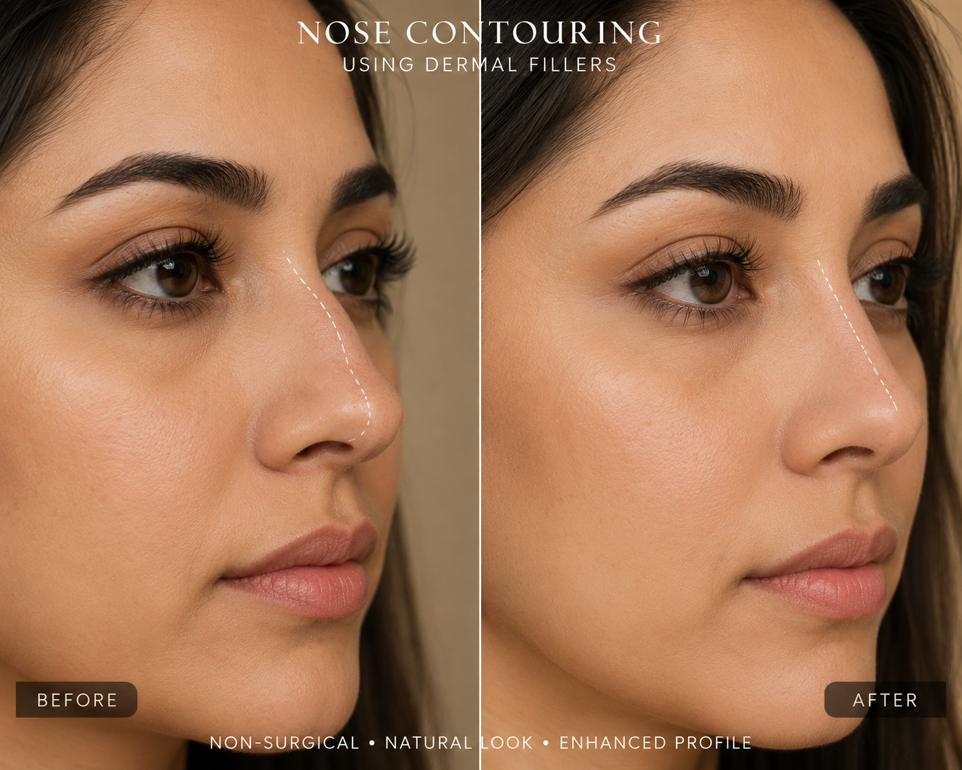 Nose contouring