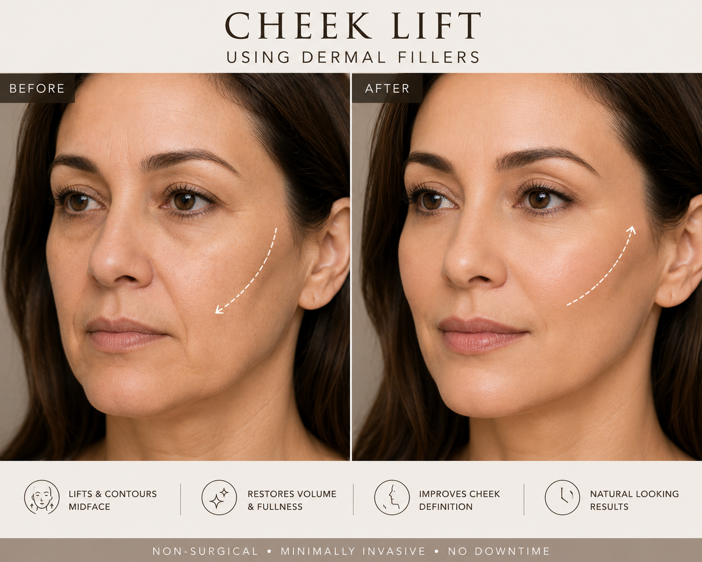 Cheek lifting