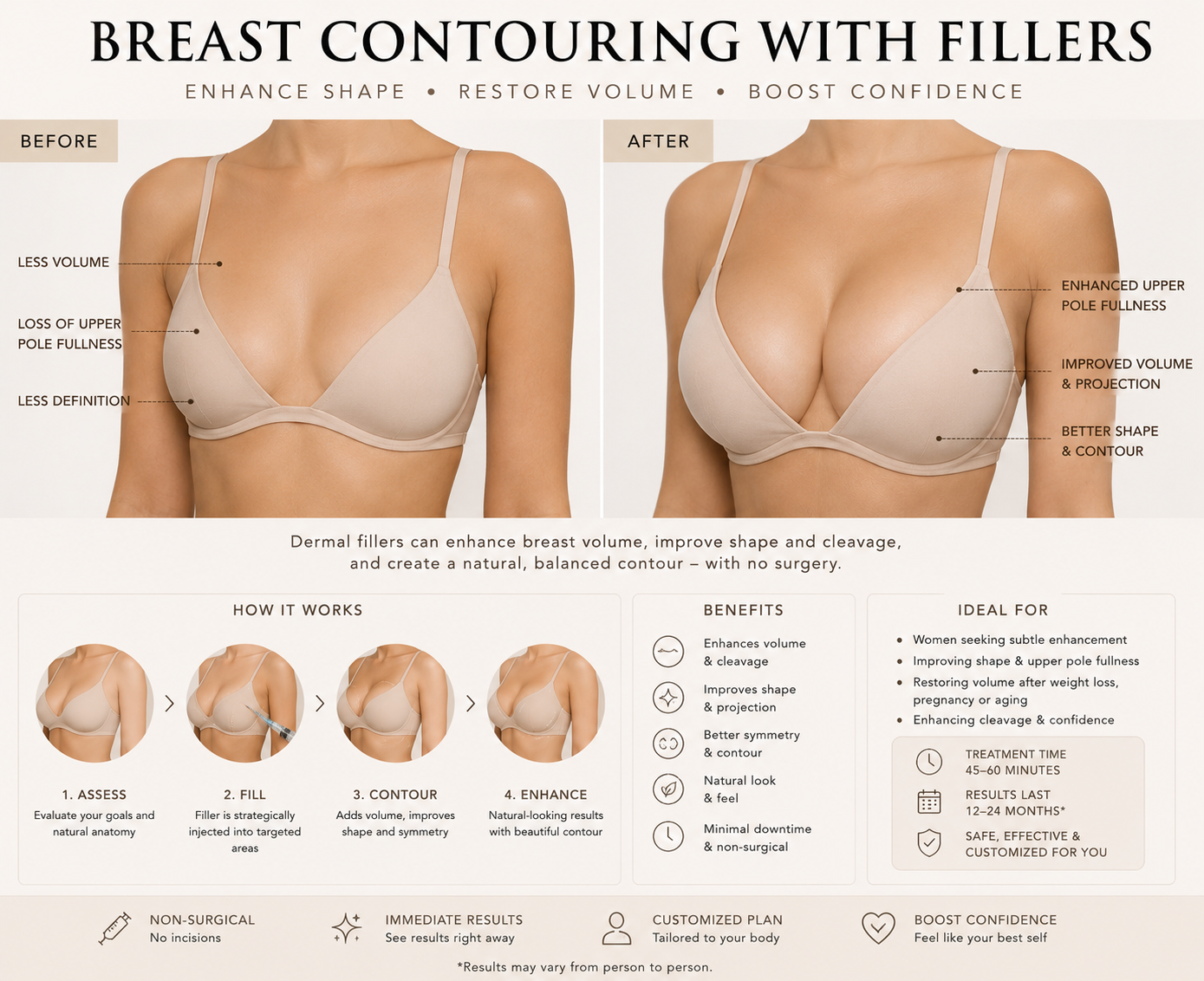 Breast contouring